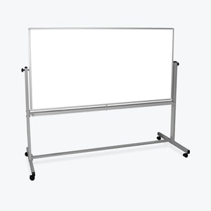 Luxor 72"W x 40"H Double-Sided Magnetic Whiteboard - Premium Whiteboards