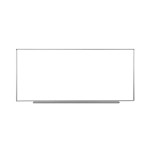 Luxor 96"W x 40"H Wall-Mounted Magnetic Whiteboard - Premium Whiteboards