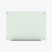 Luxor 48"W x 36"H Magnetic Wall-Mounted Glass Board - Premium Whiteboards