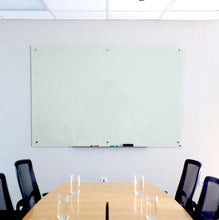 Luxor 72"W x 48"H Magnetic Wall-Mounted Glass Board - Premium Whiteboards