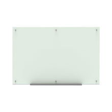 Luxor 60"W x 40"H Magnetic Wall-Mounted Glass Board - Premium Whiteboards