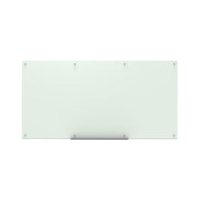 Luxor 96"W x 48"H Magnetic Wall-Mounted Glass Board - Premium Whiteboards